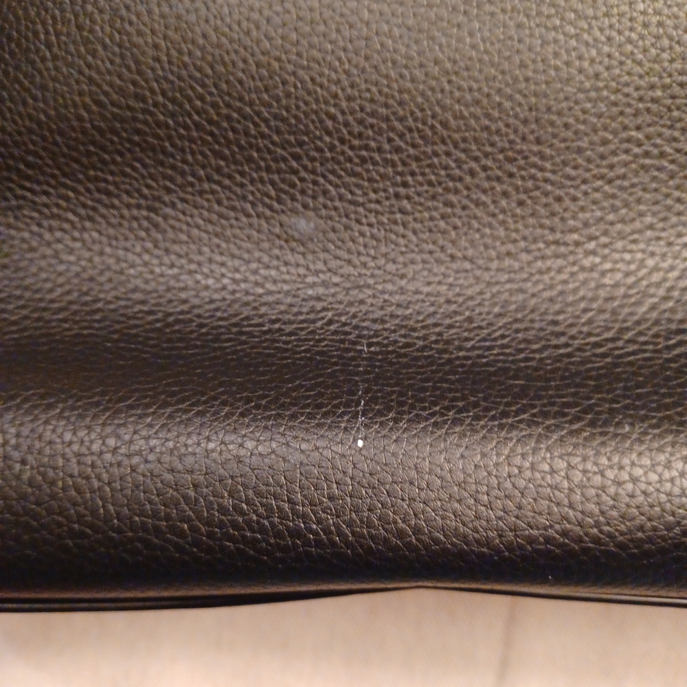 Emma Fox Black Leather Shoulder Bag - Picture 10 of 16